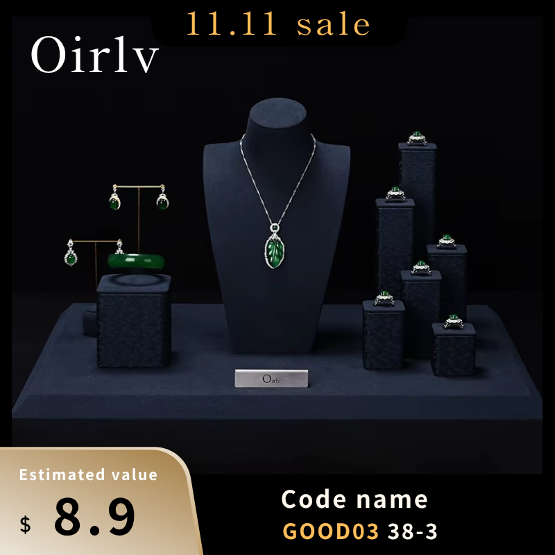 Oirlv Blue Jewelry Display Set - огляд і ціна Jewelry Shop Watches