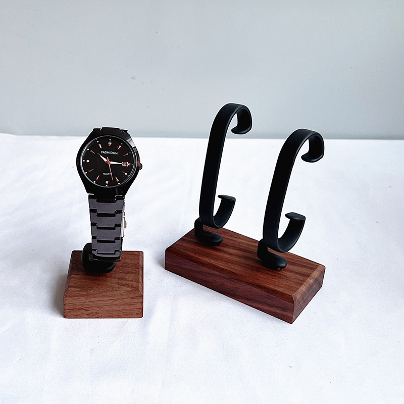 Wooden C-Shaped Watch Holder J - огляд і ціна Jewelry And Watches Inc