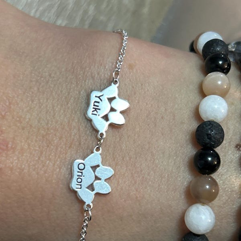 Custom Paw Print Anklet Bracel - огляд і ціна Anklet Foot Chain