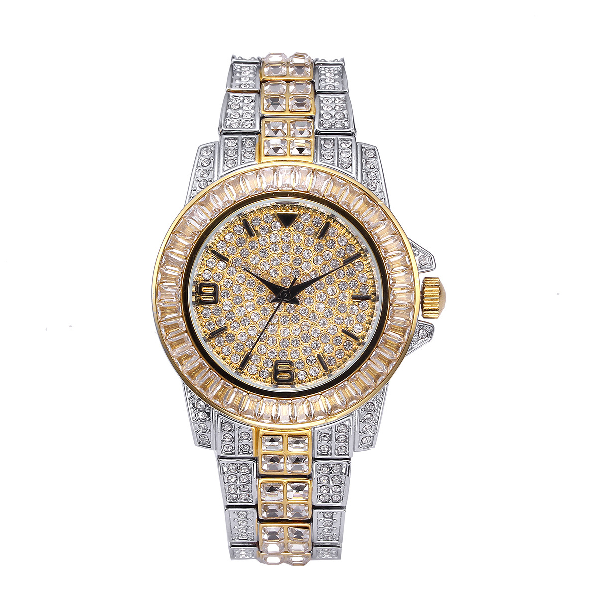 Luxury Full Stone Quartz Watch - огляд і ціна Jewelry Watch
