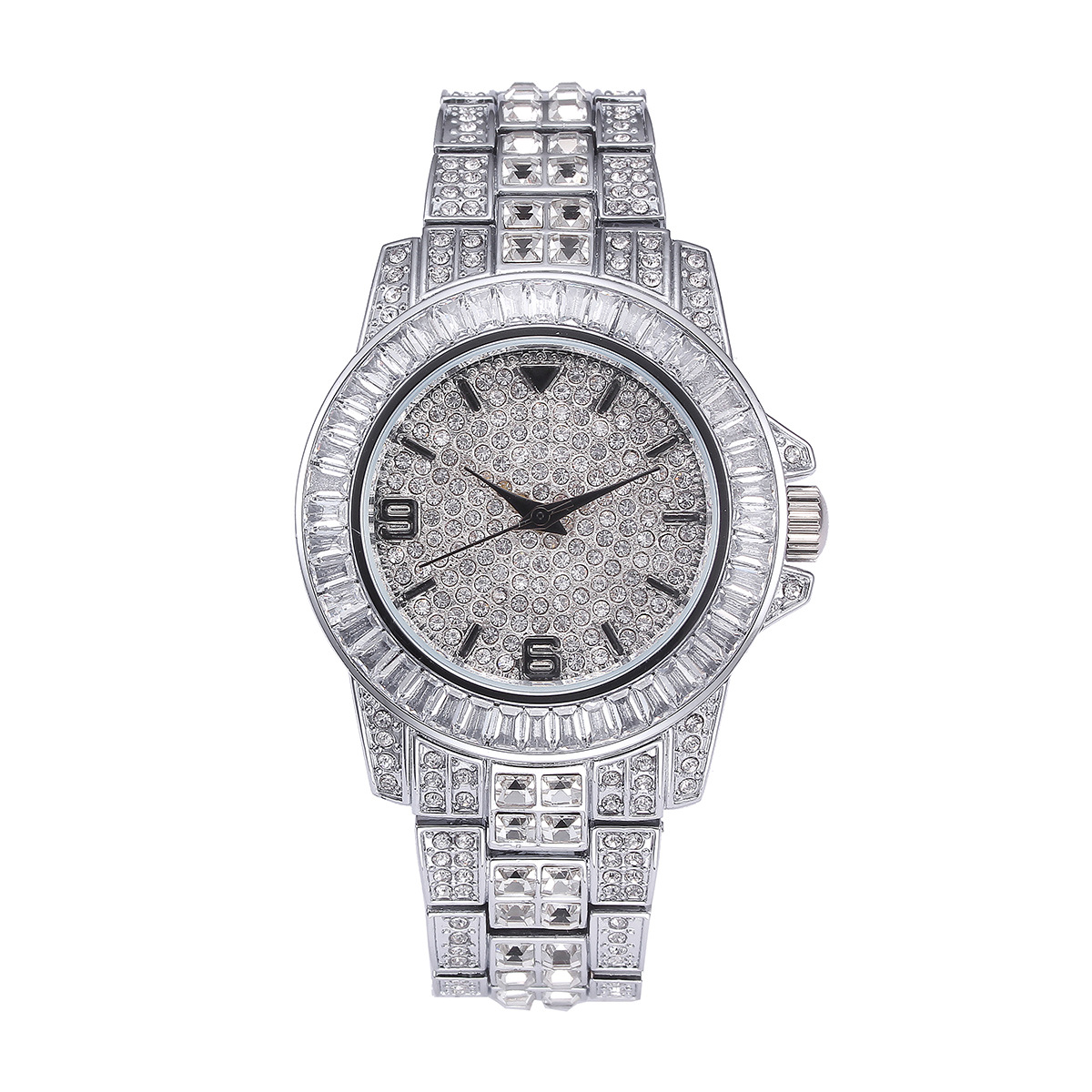 Luxury Full Stone Quartz Watch - огляд і ціна Jewelry Watch