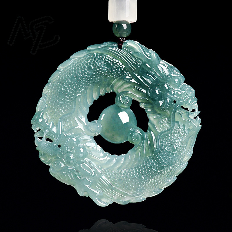 Natural Real Emerald Blue Wate - огляд і ціна The Jewelry & Watches