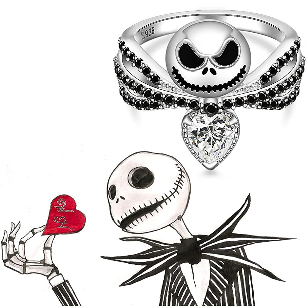 Disney Movie The Nightmare Bef - огляд і ціна Gothic Skull Ring