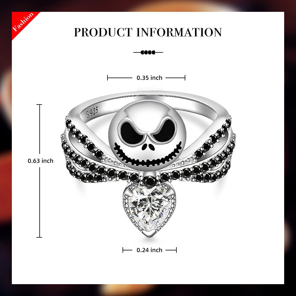 Disney Movie The Nightmare Bef - огляд і ціна Gothic Skull Ring
