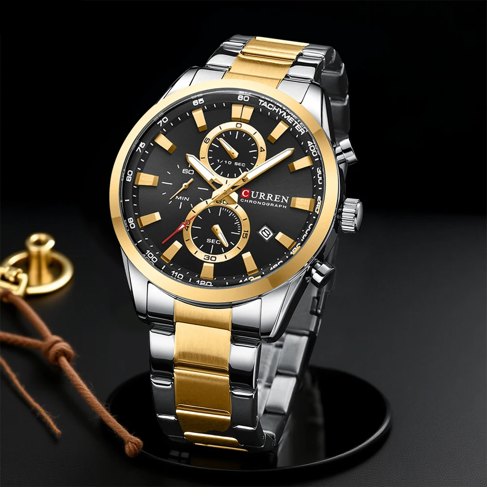CURREN Casual Quartz Chrono Sp - огляд і ціна Jewelry Watch