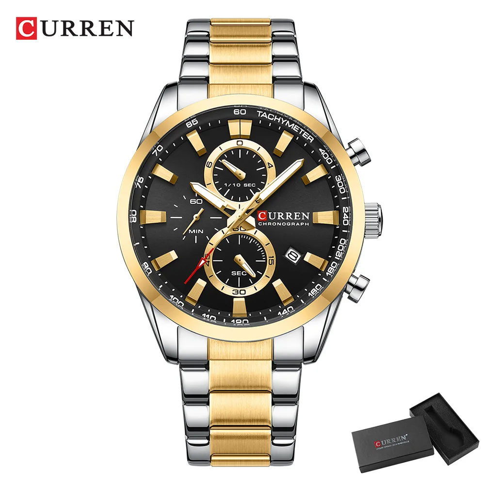CURREN Casual Quartz Chrono Sp - огляд і ціна Jewelry Watch
