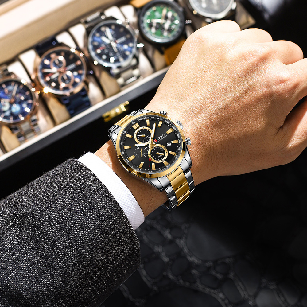 CURREN Casual Quartz Chrono Sp - огляд і ціна Jewelry Watch