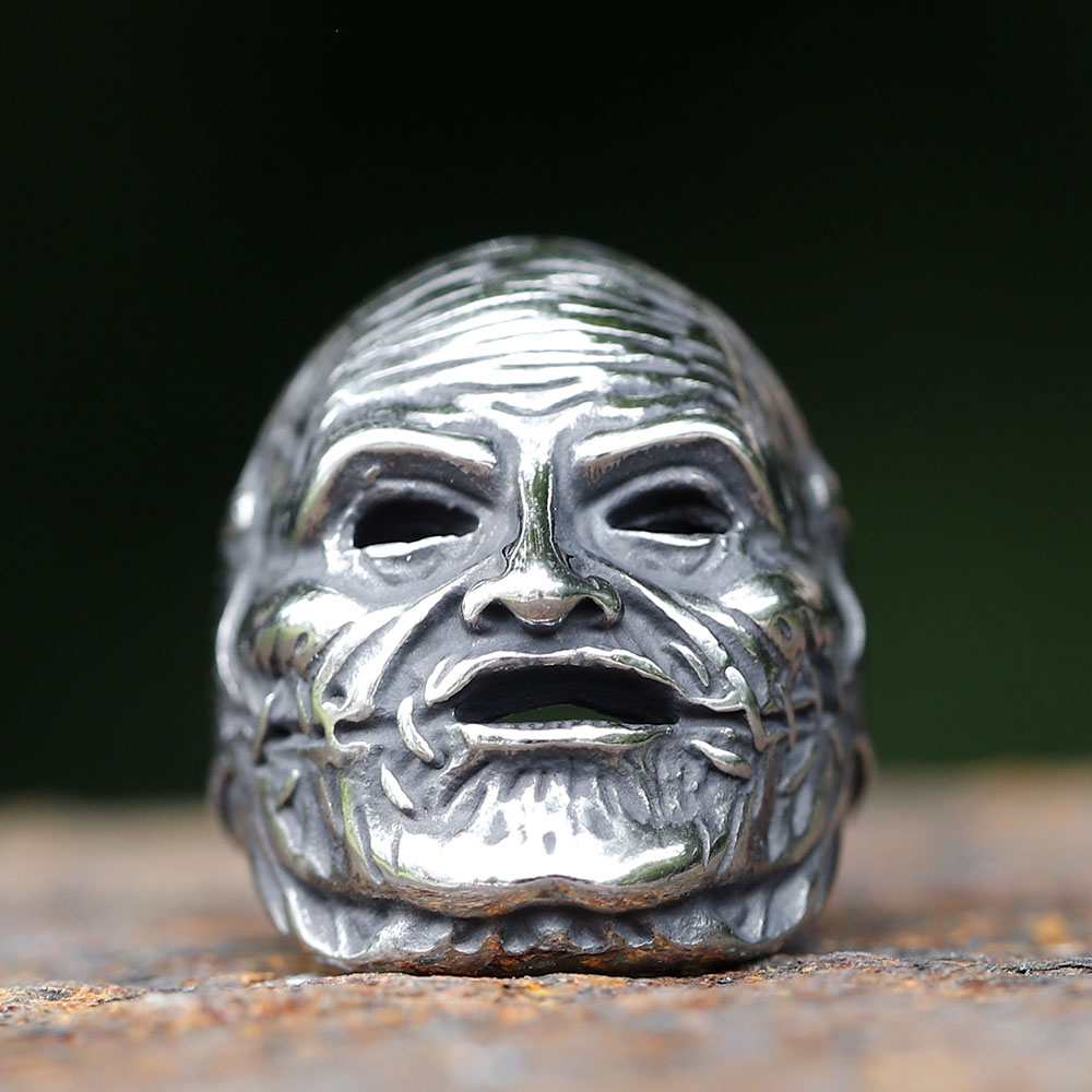 2023 Men's Flowers Skull Mask  - огляд і ціна Gothic Skull Ring