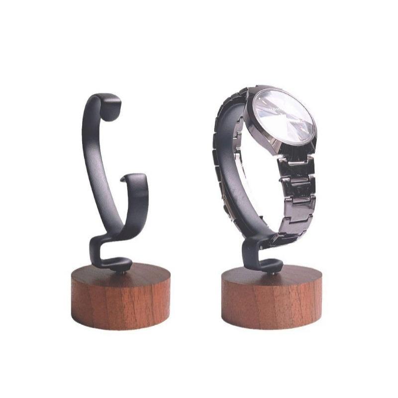 Wooden C-Shaped Watch Holder J - огляд і ціна Jewelry And Watches Inc