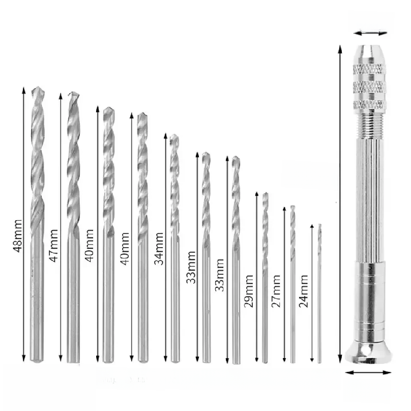 0.8-3.0mm Mini Hand Drill Wood - огляд і ціна Watches & Jewelry Tsukiu