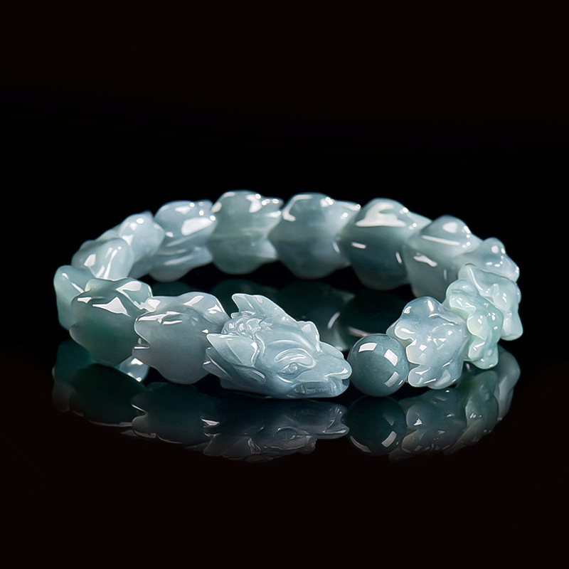 Blue Burmese Jadeite Dragon Br - огляд і ціна The Jewelry & Watches