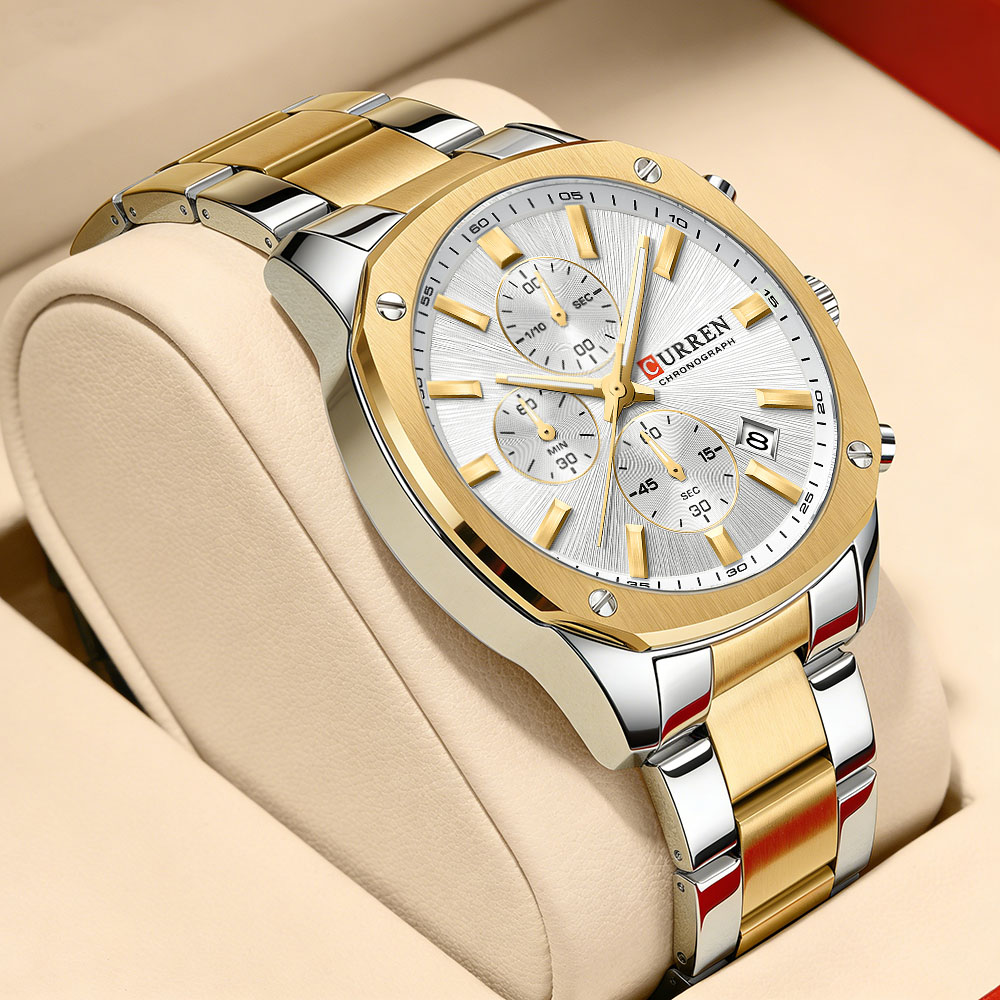 CURREN Modern Men's 42mm Sport - огляд і ціна Jewelry Watch