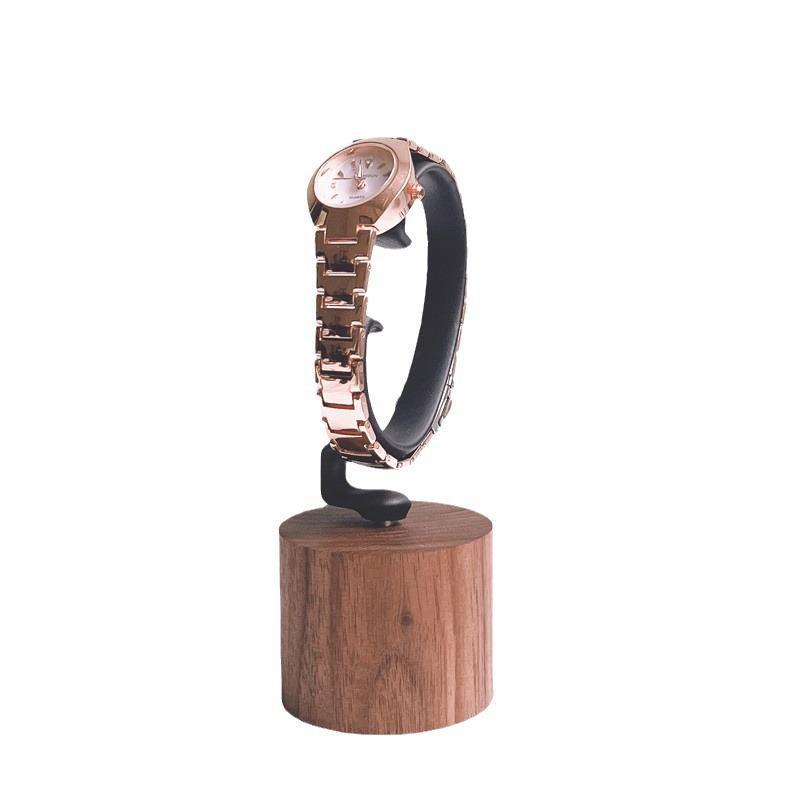 1PCS Solid Wood C‑Shaped Watch - огляд і ціна Jewelry And Watches Inc