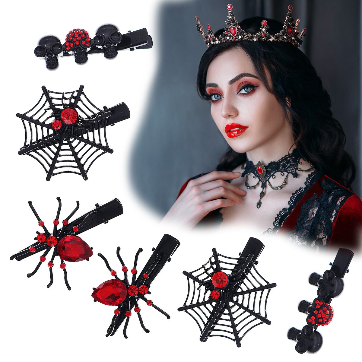 Gothic Punk Black Spider Anima - огляд і ціна Gothic Skull Ring