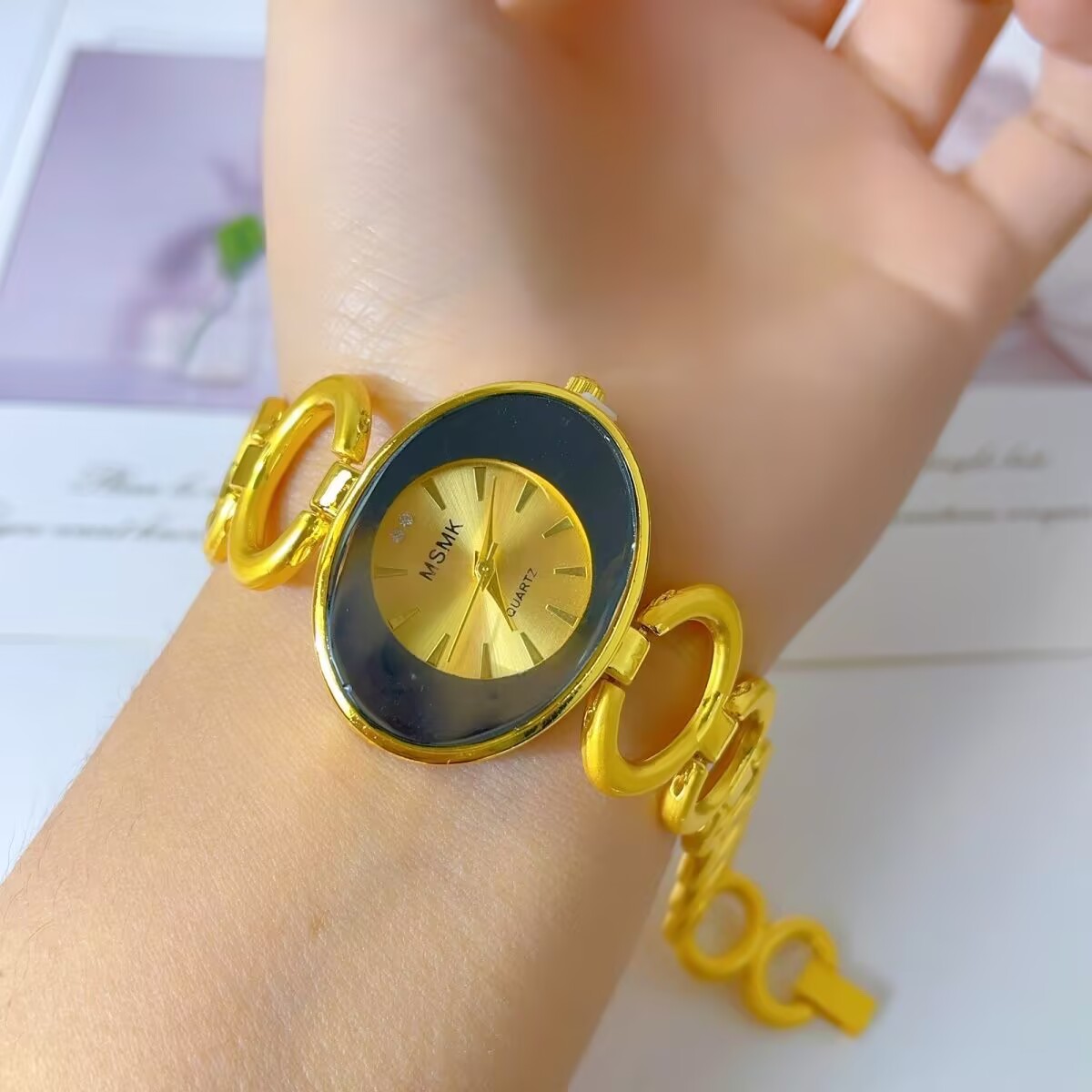 New American 24K Gold Plated W - огляд і ціна Jewelry Watch